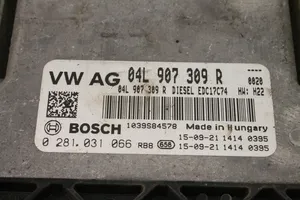 Volkswagen PASSAT B8 Komputer / Sterownik ECU i komplet kluczy 04L907309R