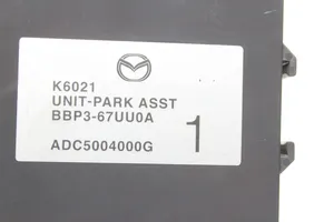 Mazda 3 II Pysäköintitutkan (PCD) ohjainlaite/moduuli BBP367UU0A