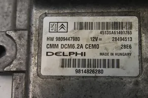 Peugeot 308 Komputer / Sterownik ECU i komplet kluczy 9814826280