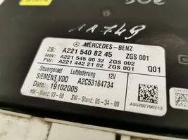 Mercedes-Benz S W221 Jousituksen ohjainlaite/moduuli A2215408245