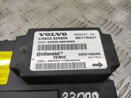 Volvo V50 Oro pagalvių valdymo blokas 30773401