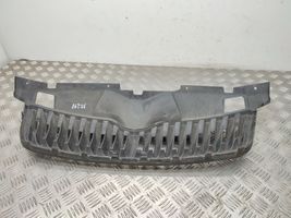 Skoda Roomster (5J) Griglia superiore del radiatore paraurti anteriore 5J0853668B