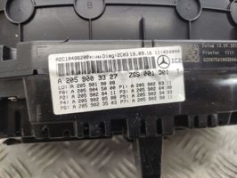 Mercedes-Benz GLC X253 C253 Tachimetro (quadro strumenti) A2059003327