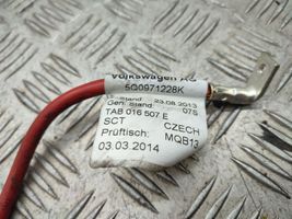 Skoda Octavia Mk3 (5E) Negative earth cable (battery) 5Q0971228K