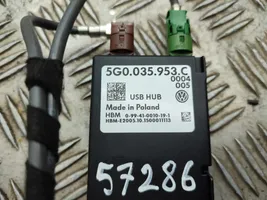 Volkswagen PASSAT B8 Moduł / Sterownik USB 5G0035953C