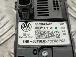 Volkswagen PASSAT B8 Gaisa kondicioniera / klimata kontroles / salona apsildes vadības bloks (salonā) 3G0907049B