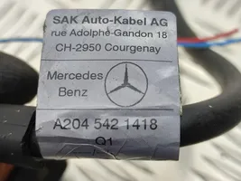 Mercedes-Benz GLK (X204) Cavo negativo messa a terra (batteria) A2045421418