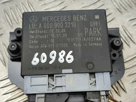 Mercedes-Benz Vito Viano W447 Unité de commande, module PDC aide au stationnement A0009003210