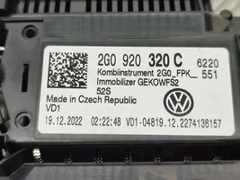 Volkswagen Taigo Tachimetro (quadro strumenti) 2G0920320C