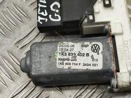 Volkswagen PASSAT B6 Silniczek podnoszenia szyby drzwi tylnych 1K5839402B