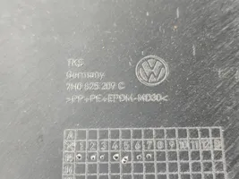 Volkswagen Transporter - Caravelle T5 Doublure de caisse et protecteur de panneau arrière 7H0825209C
