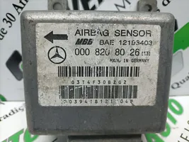 Mercedes-Benz C W202 Centralina/modulo airbag 