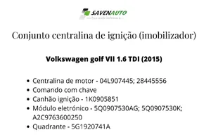 Volkswagen Golf VII Moduł sterujący Start/Stop 