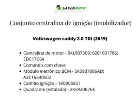 Volkswagen Caddy Käynnistys/pysäytys-ohjausmoduuli 
