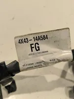 Jaguar X-Type Faisceau de câblage de porte avant 4X4314A584