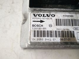 Volvo V70 Oro pagalvių valdymo blokas 0285001655
