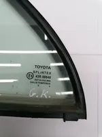 Toyota Avensis T250 Szyba karoseryjna drzwi tylnych E643R00048