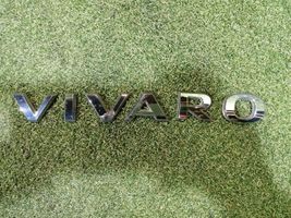 Opel Vivaro Emblemat / Logo / Litery drzwi tylnych 
