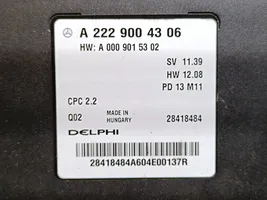 Mercedes-Benz S W222 Vaihdelaatikon ohjainlaite/moduuli A2229004306