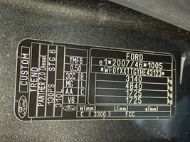 Ford Tourneo Custom Porte coulissante latérale 