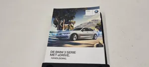 BMW 3 F30 F35 F31 Libretto di servizio dei proprietari 