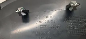 BMW 3 F30 F35 F31 Garniture contour d'écran affichage 9218563