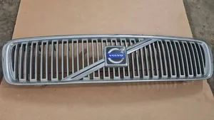 Volvo V70 Grille calandre supérieure de pare-chocs avant 9490385