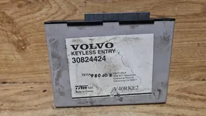 Volvo S40, V40 Moduł / Sterownik systemu uruchamiania bezkluczykowego 30824424