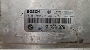 BMW 5 E39 Sterownik / Moduł ECU 0281010314