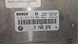 BMW X5 E53 Sterownik / Moduł ECU 0281010314