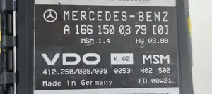 Mercedes-Benz A W168 Variklio valdymo blokas A1661500379