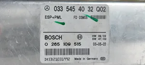 Mercedes-Benz E W211 ASC valdymo blokas 0335454032Q02