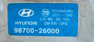 Hyundai Santa Fe Silniczek wycieraczki szyby tylnej 9870026000