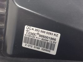 Mercedes-Benz C W203 Kale ventilateur de radiateur refroidissement moteur A2035000293