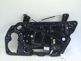 Volkswagen PASSAT B7 Front window lifting mechanism without motor 3AA837756