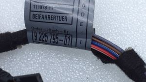 BMW Z4 E89 Cablaggio porta anteriore 9225795