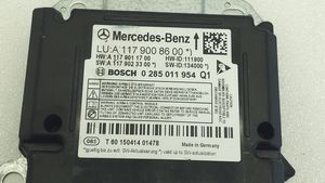 Mercedes-Benz A W176 Gaisa spilvenu vadības bloks A1179008600