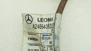 Mercedes-Benz A W176 Minus / Klema / Przewód akumulatora A2465406332