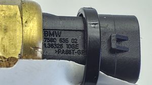 BMW 5 F10 F11 Sensor de temperatura del refrigerante 7580635