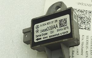 Mercedes-Benz C W204 Czujnik uderzenia Airbag A2048203126