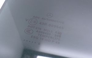 Mercedes-Benz ML W166 Vetro del finestrino della portiera posteriore 43R009545