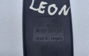 Seat Leon (1P) Klamra środkowego pasa bezpieczeństwa fotela tylnego 1K0857739H