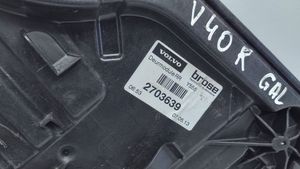 Volvo V40 Meccanismo di sollevamento del finestrino posteriore senza motorino 31276218