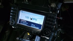 Mercedes-Benz CL C215 Radio/CD/DVD/GPS-pääyksikkö A2208205889