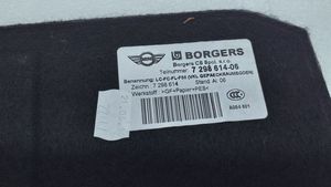 Mini One - Cooper F56 F55 Doublure de coffre arrière, tapis de sol 7298614