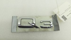 Audi Q3 8U Manufacturers badge/model letters 
