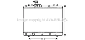 Suzuki Swift Radiatore di raffreddamento 1770069L21
