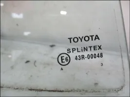 Toyota Yaris Szyba karoseryjna drzwi tylnych 681230D010