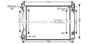 Audi A6 Allroad C6 Aušinimo skysčio radiatorius 4F0121251AG