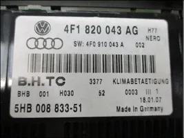 Audi A6 Allroad C6 Блок управления кондиционера воздуха / климата/ печки (в салоне) 4F1820043AG